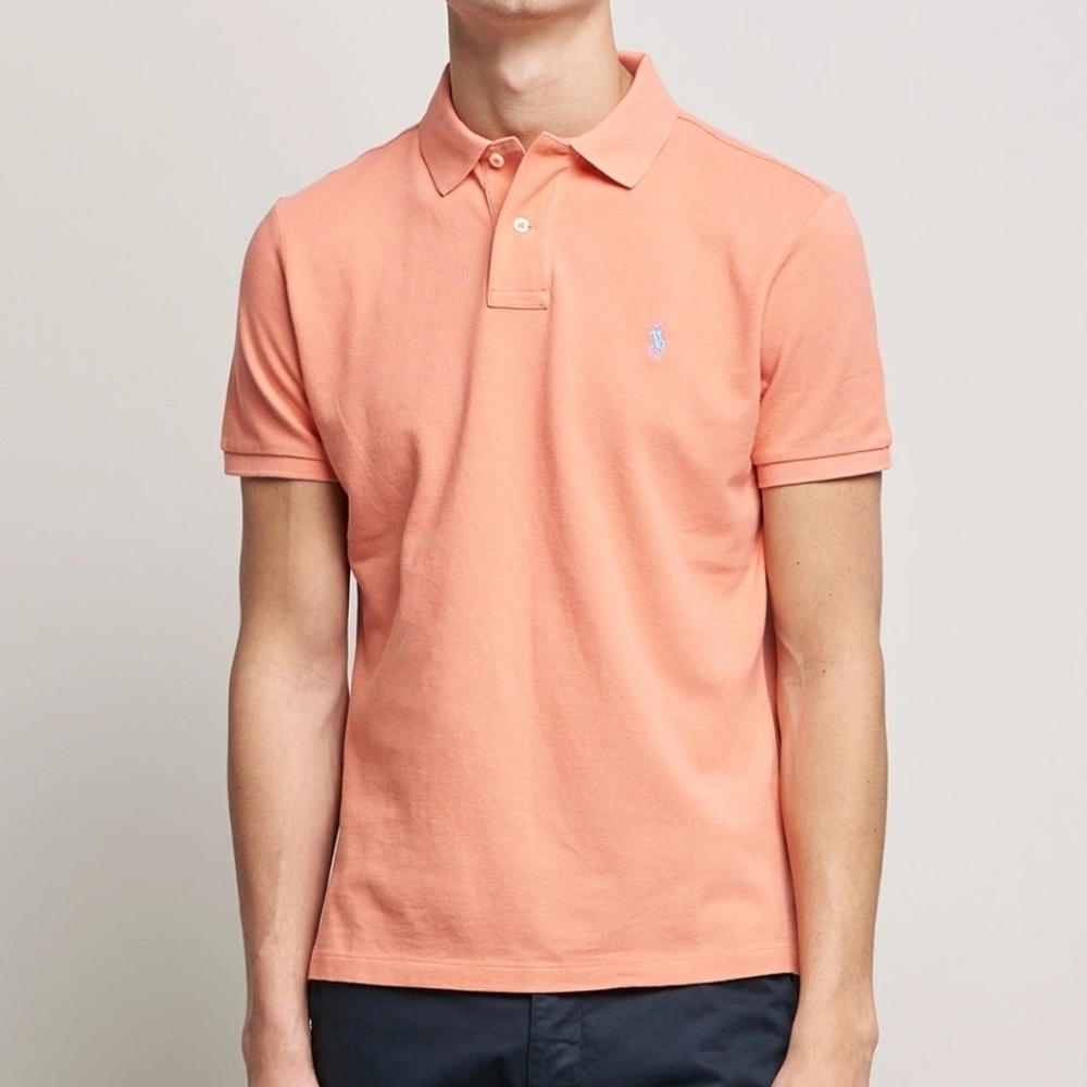 RALPH LAUREN MEN'S POLO GOLF SHIRT CLASSIC MEDIUM SIZE